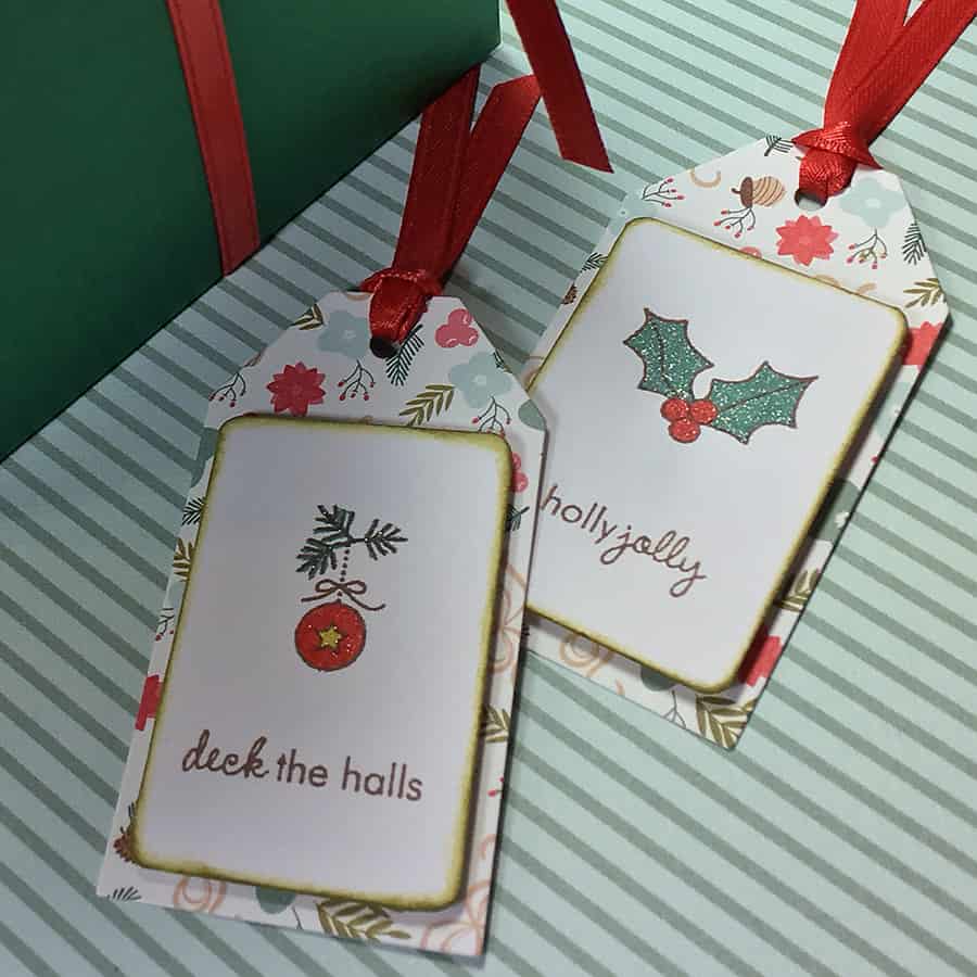 Papertrey October Blog Hop Challenge: Tiny Christmas Tags