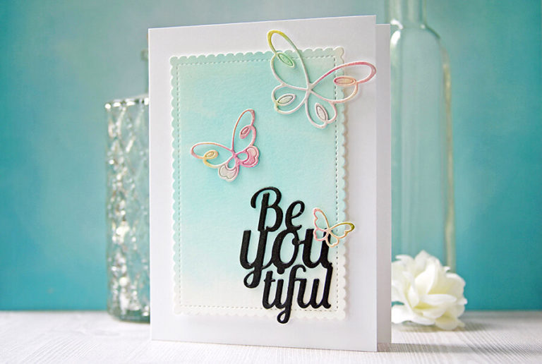 Inspiration: Clean and Simple Watercolor Butterflies