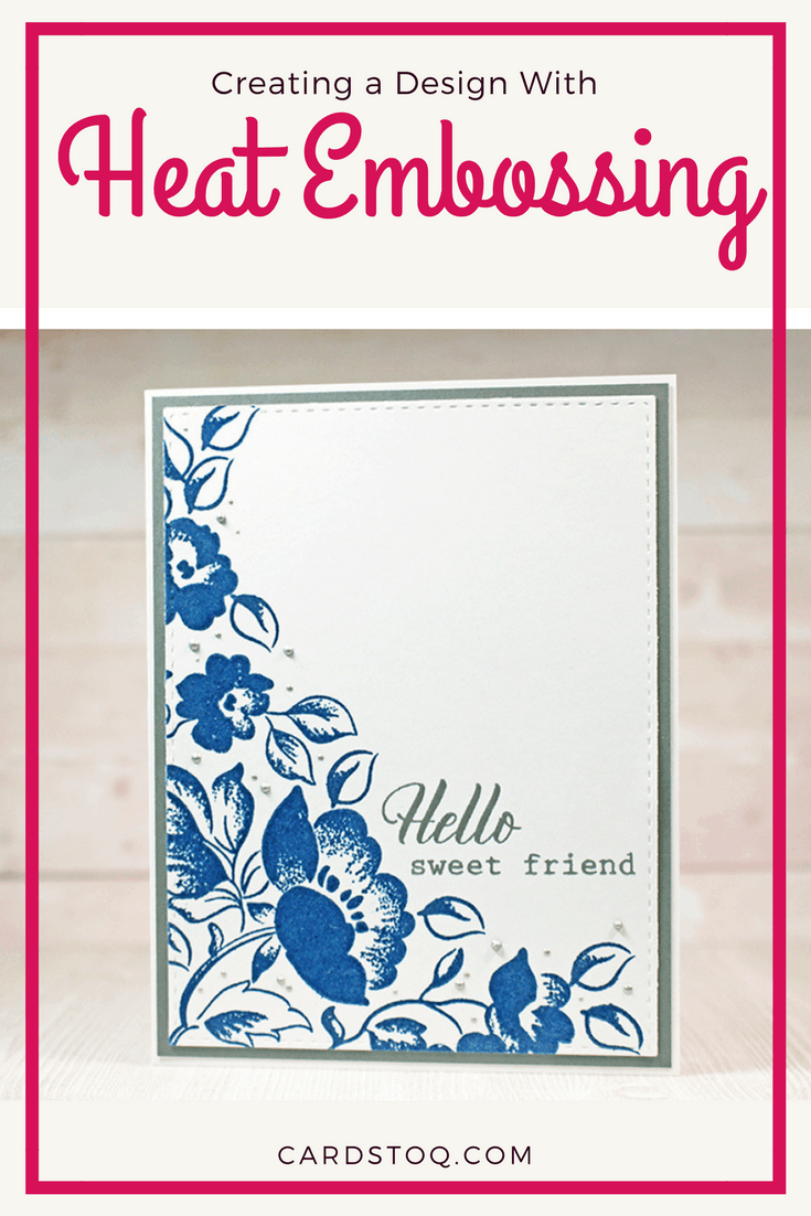 Saying Hello with Embossed Florals From Altenew