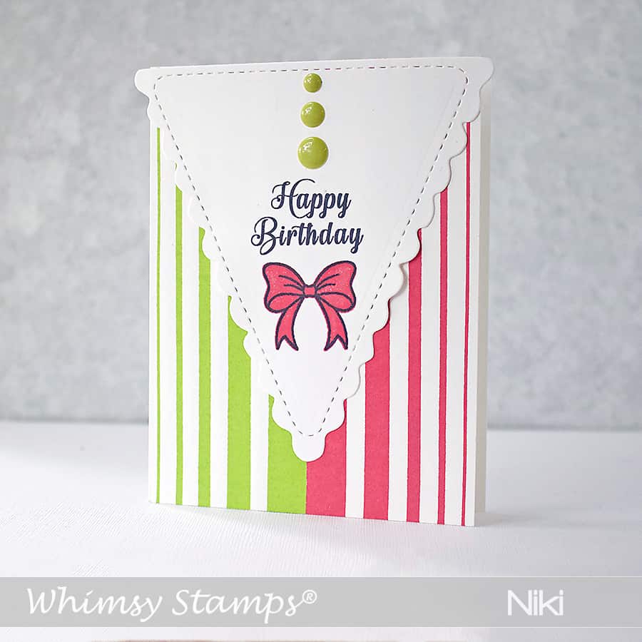 Whimsy Stamps Shaker Maker Pennant Flags ̹ ˻