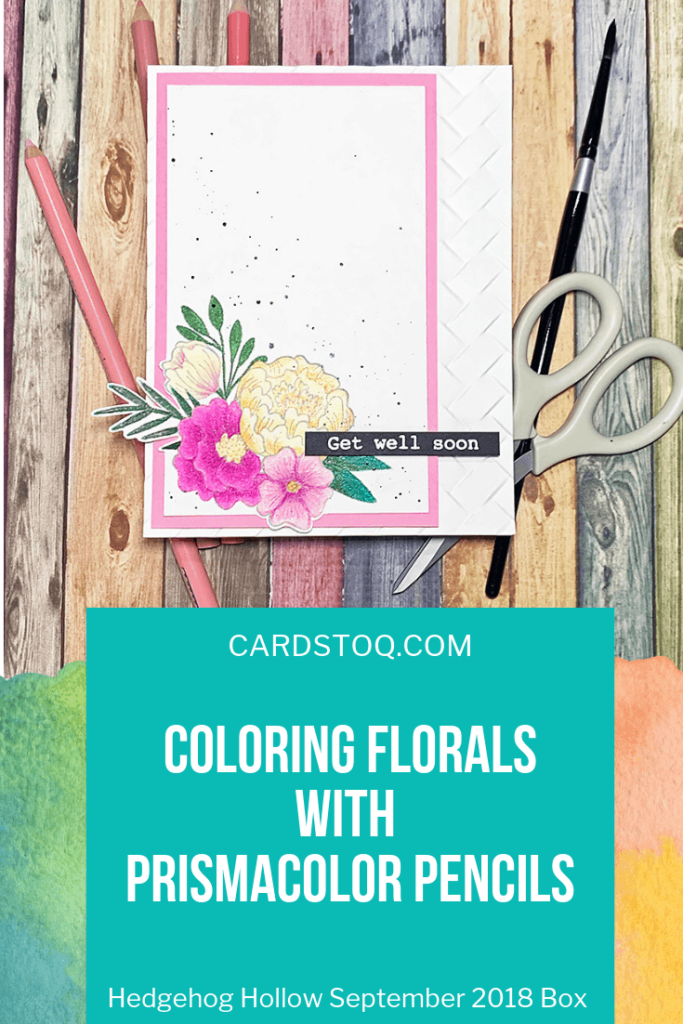 Coloring Florals With Prismacolor Pencils
