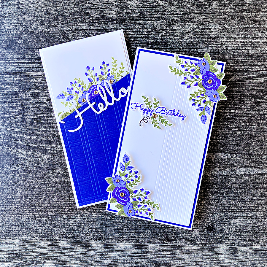 Sweet Serenade Notecards Collection: Mini Slimline Cards